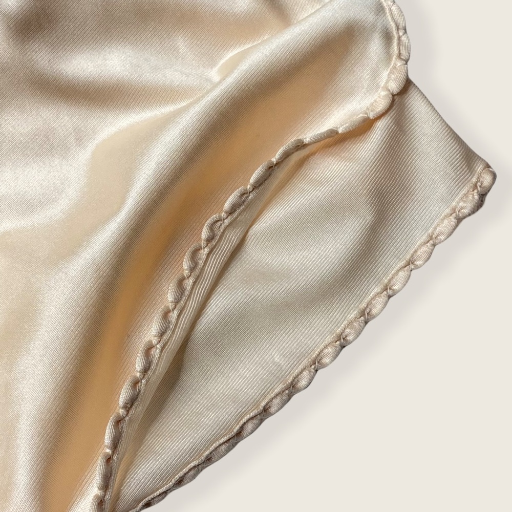 Vintage Carriage Court Cream Blush Satin Slip 32 - Picture 6 of 15